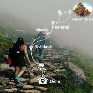 how to reach kanatal in maps